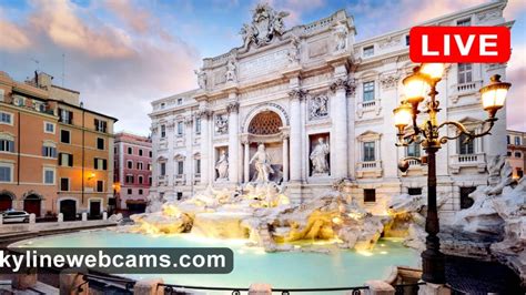 webcam trevi brunnen|Recorded live footage from Rome